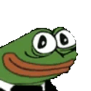 Pepe Big Eyes Smile emoji