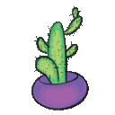 Cactus E emoji