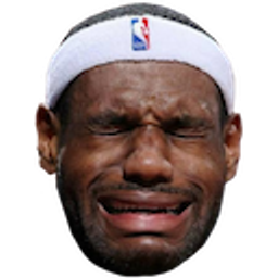 Crying Lebron James emoji