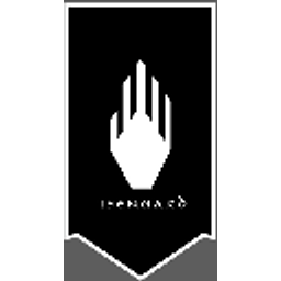 Hexagon Hand Logo emoji
