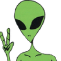 Alienpeace emoji
