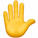 Hand Raised Inclusive emoji