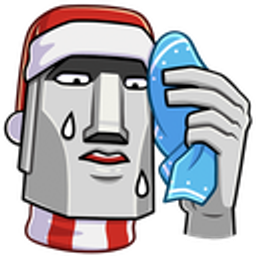 Moaisnown emoji