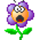 Flower Gasp emoji