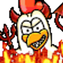 Devil Chicken emoji