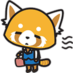 Aggretsuko Metal emoji