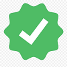 Check Mark Badge emoji
