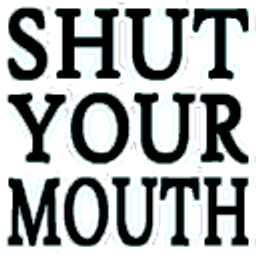 Shutyourmouth emoji