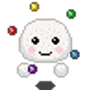 Riceball Juggle emoji