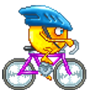 Biking emoji