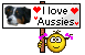 I Love Aussies emoji