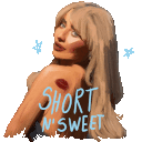 Short N Sweet Sabrina emoji