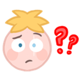 Butters Confused emoji