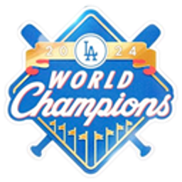 Dodgers World Champions 2024 emoji