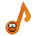 Laughing Music emoji