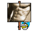 Abs Drool emoji