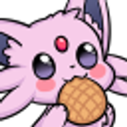 Espeon Cookie emoji