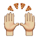 Pizzapray emoji