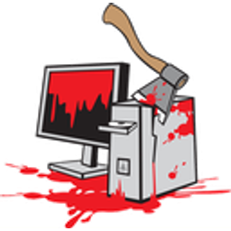 Computer Axe Blood Split emoji