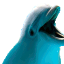 Happy Dolphin emoji