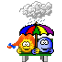 Pippi X Blue Umbrella emoji