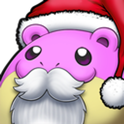 Spheal Santa emoji