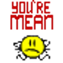 Youre Mean emoji