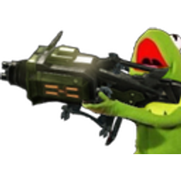 Kermit Blaster emoji