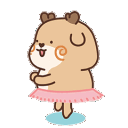 Ballet Deer E emoji