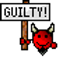 Guilty emoji