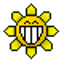 Grin Sun emoji