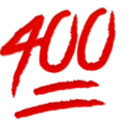 Hundred Points Red emoji