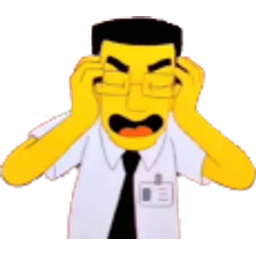 Frank Grimes Simpsons emoji