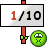 1 Of 10 emoji