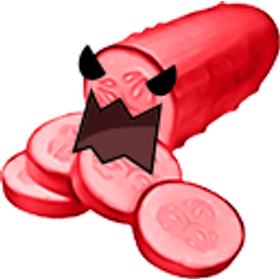 Angry Pickle emoji