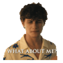 What About Me Lochlan White Lotus emoji