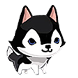 Husky Pup emoji