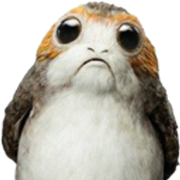 Sad Porg emoji