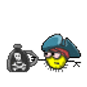 Empty Flask Pirate emoji