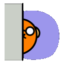 Peeping E emoji