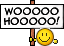 Woohoo emoji