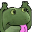 Yay Frog Tongue emoji