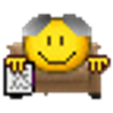 Old Man Shaking Head emoji