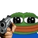 Peeposmilegun emoji