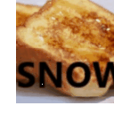 Frenchtoastalert Snow emoji