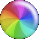 Rainbow Wheel emoji