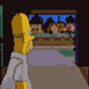 Homer Closes Garage Ned emoji