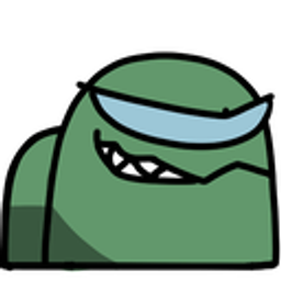 Amonggreen emoji