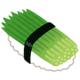 Sushi Green emoji