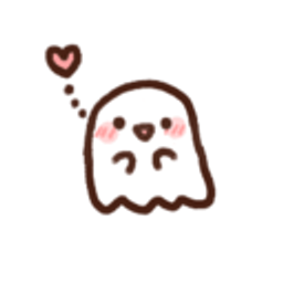 Cute Ghost3q emoji